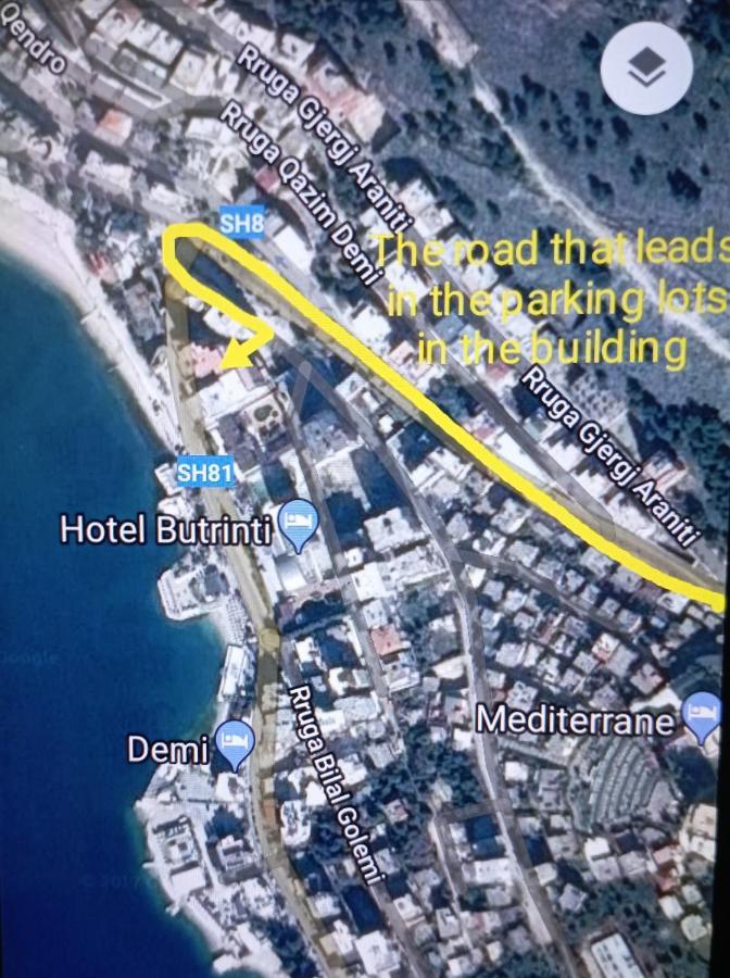 Apartment Alma Saranda Dış mekan fotoğraf